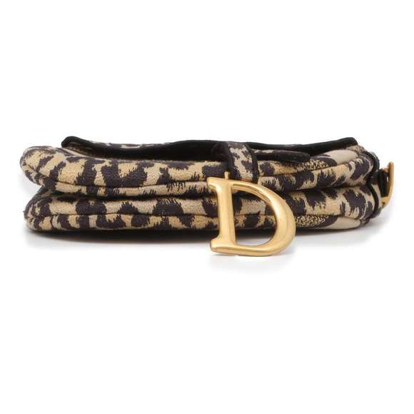 Christian Dior Saddle Leopard Bag - Picture 3 of 12